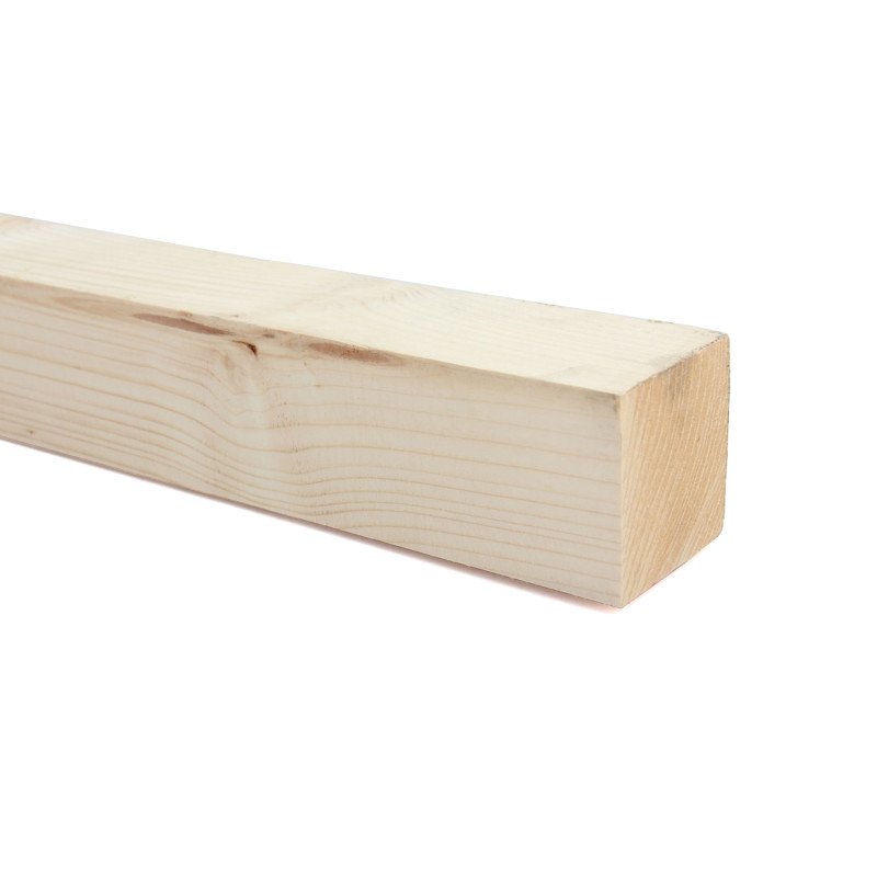 Rigla rindeluita, lemn molid, A/B, 3000 x 70 x 70 mm, ZG