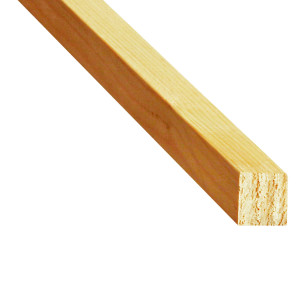Rigla rindeluita, lemn pin, 1200 x 12.5 x 12.5 mm