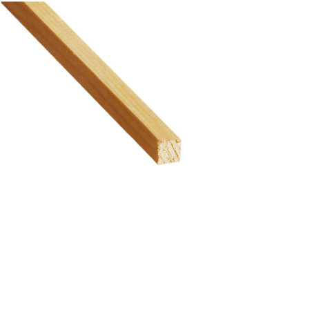 Rigla rindeluita, lemn pin, 2400 x 12.5 x 12.5 mm