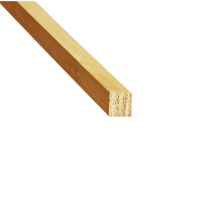 Rigla rindeluita, lemn pin, 2400 x 18 x 18 mm