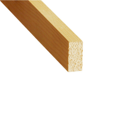 Rigla rindeluita, lemn pin, 2400 x 44 x 18 mm