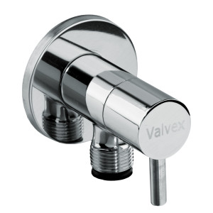 Robinet coltar cu cap ceramic, pentru instalatii apa si incalzire, Valvex Vega, D 1/2 " - 1/2"