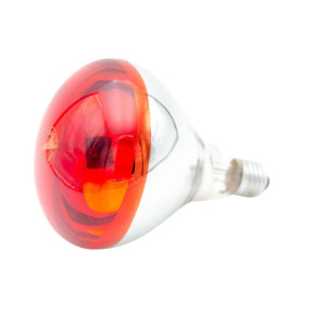 Bec cu infrarosu incalzire Fermag, E27, 250 W, rosu
