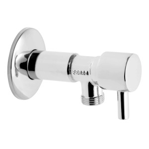 Robinet coltar Ferro, cartus ceramic, alama cromata, filet exterior, 1/2"x3/4", PN10