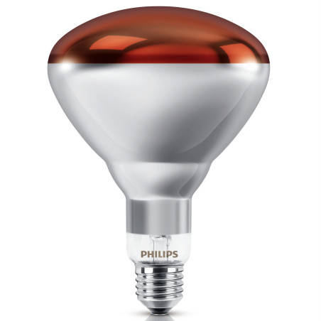 Bec cu infrarosu incalzire Philips IR150RH BR125, E27, 150 W