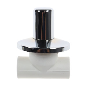Robinet de trecere ingropat Firat, PPR alb, DN 25