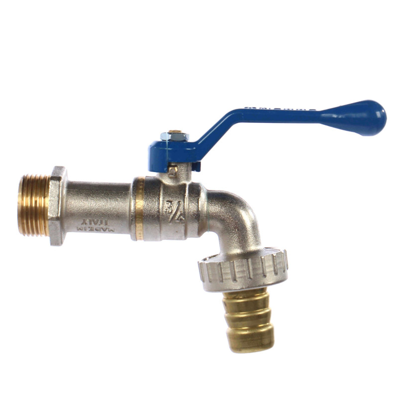 Robinet Eolo anti-inghet 3/4", maneta aluminiu, cu portfurtun