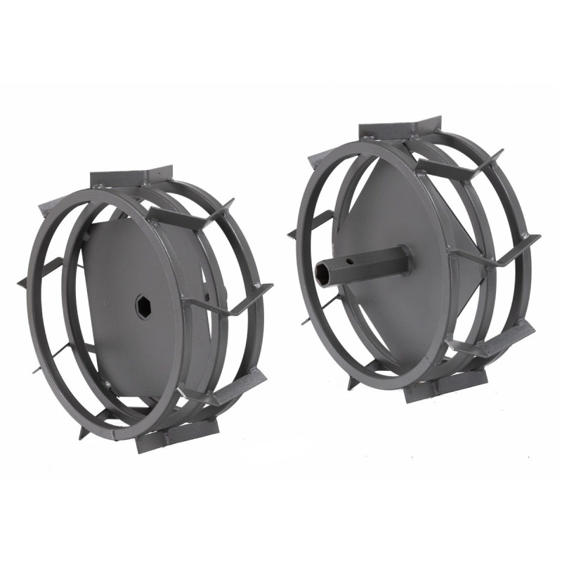 Roti motocultor, din metal, cu manicot, OMAC Premium (1 buc 1 set)