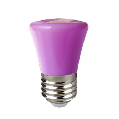 Bec LED color Hoff mini E27 1.5W lumina violet