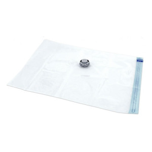 Sac de vidat haine, Coronet, plastic, transparent, 100 x 80 cm