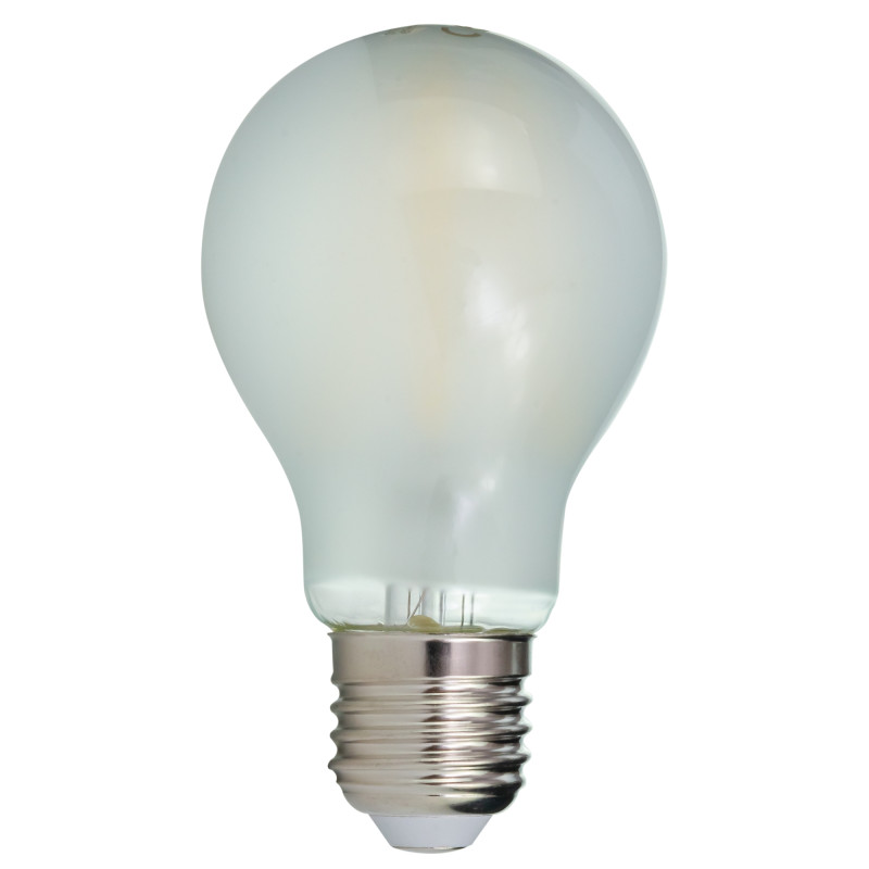 Bec LED filament Hepol clasic A60 E27 8W 1000lm lumina neutra 4000 K, mat