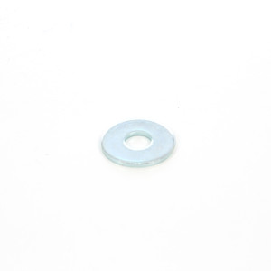 Saiba plata din otel zincat alb, DIN522C, M10 x 24 x 2.5 mm