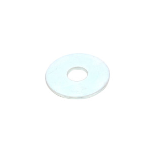 Saiba plata din otel zincat alb, DIN522C, M8 x 24 x 1.5 mm