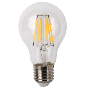 Bec LED filament Hoff clasic A60 E27 8W 1000lm lumina rece 6500 K