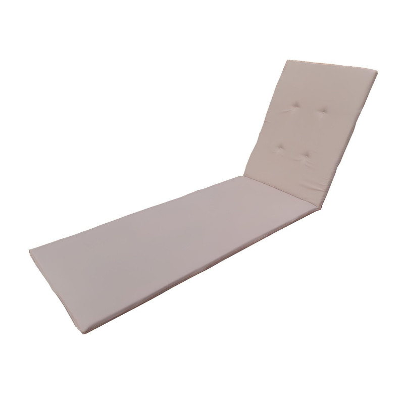 Saltea / perna pentru sezlong Confort, mocca, 190 x 56 x 3 cm