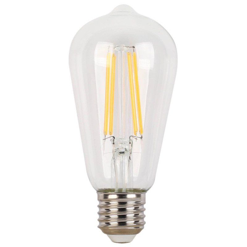 Bec LED filament Hoff clasic ST58 E27 4W 600lm lumina rece 6500 K