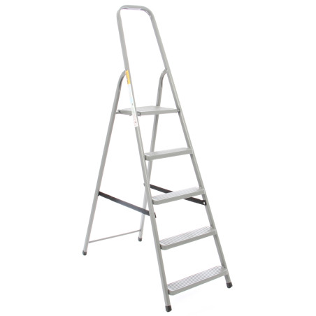 Scara otel, 1 x 5 trepte, inaltime 1.73 m, 125 kg
