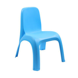 Scaun copii Kids, pentru gradina, plastic, albastru, 43 x 39 x 53 cm