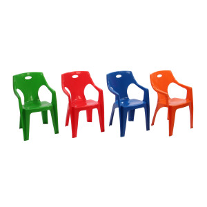 Scaun copii, pentru gradina, plastic, 27 x 37 x 32 cm