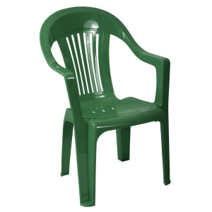 Scaun de gradina, terasa, Sole, plastic, verde