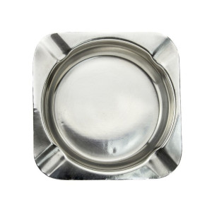 Scrumiera din inox, Kasemi, 1100923, 11.5 x 11.5 x 1.8 cm