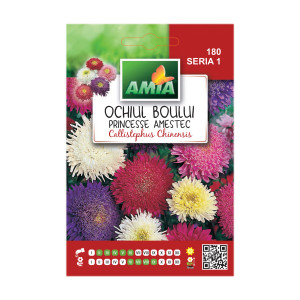 Seminte flori Amia - Ochiul boului Princesse, mix culori