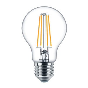 Bec LED filament Philips clasic A60 E27 7W 806lm lumina calda 2700 K