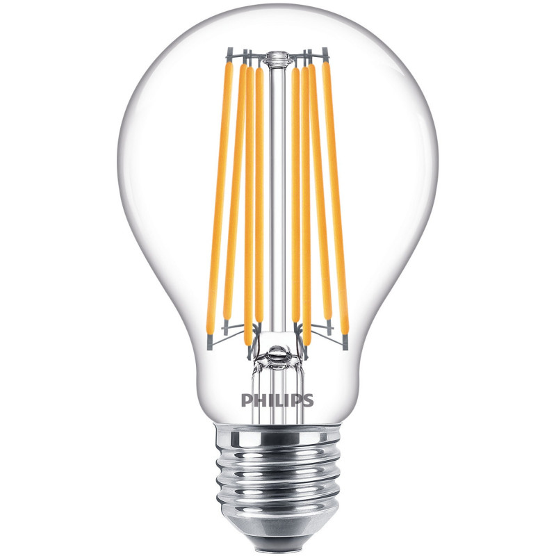 Bec LED filament Philips clasic A67 E27 17W 2452lm lumina calda 2700 K