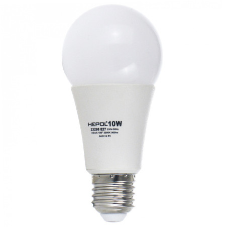 Bec LED Hepol clasic A60 E27 10W 850lm lumina calda 3000 K