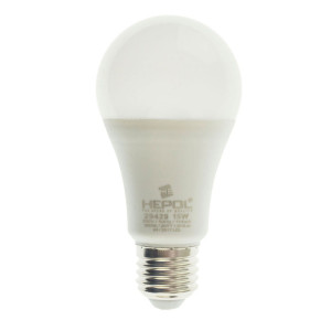 Bec LED Hepol clasic A60 E27 15W 1800lm lumina calda 3000 K