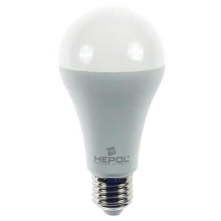Bec LED Hepol clasic A65 E27 18W 2100lm lumina calda 3000 K