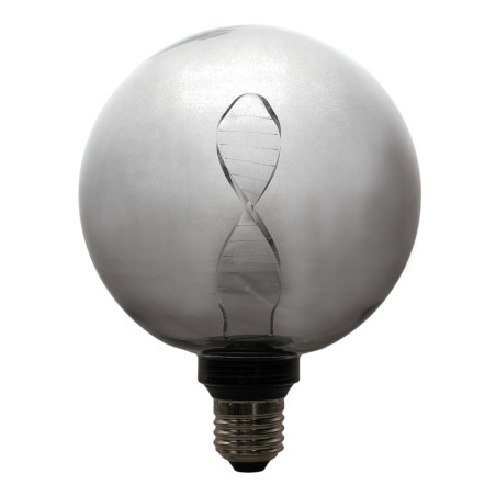 Bec LED Hepol decorativ G125 Smoke E27 3.5W 130lm lumina calda 1800K, dimabil