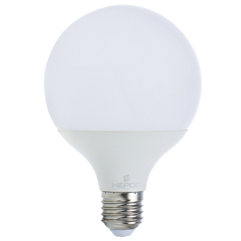 Bec LED Hepol glob G95 E27 15W 1400lm lumina calda 3000 K