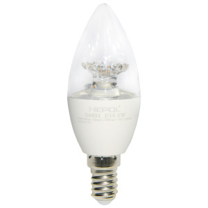 Bec LED Hepol lumanare E14 6W 500lm lumina calda 3000 K