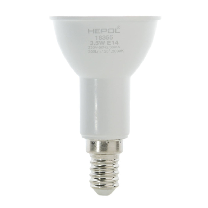 Bec LED Hepol spot R50 E14 3.5W 380lm lumina calda 3000 K