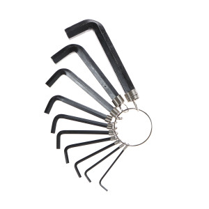 Set 10 chei hexagonale, Lumytools LT56390, 1.5 - 10 mm