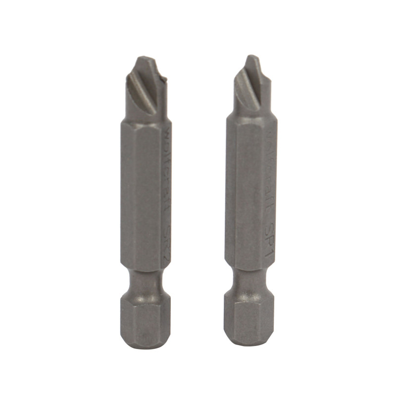 Set 2 biti pentru insurubare, Wolfcraft 2982000, pentru cap deteriorat, SR1 / SR2