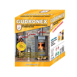 Set 4 doze Gudronex 250 g pentru curatat cazane