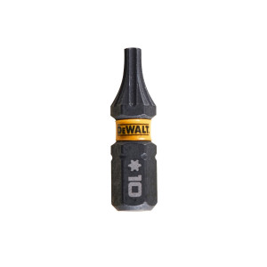 Set 5 biti pentru insurubare de impact, DeWalt Flextorq DT7379T-QZ, profil Torx, T10, 25 mm
