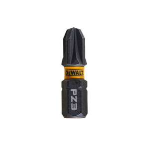 Set 5 biti pentru insurubare de impact, DeWalt Flextorq DT7388T-QZ, profil Pozidriv, PZ3, 25 mm