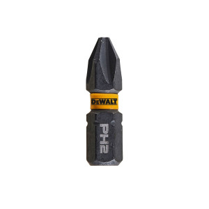 Set 5 biti pentru insurubare de impact, DeWalt Flextorq DT7994T-QZ, profil Phillips, PH2, 25 mm