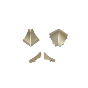 Set accesorii profil inaltator pentru blat Profilplast sampanie
