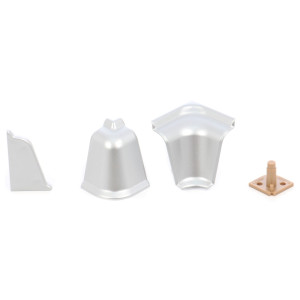 Set accesorii profil inaltator PP37 PVC