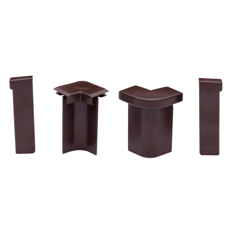 Set colturi plinta mocheta SET N25474-525 maro 2+4+2+2 bucati