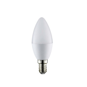 Bec LED Hoff lumanare E14 4W 350lm lumina rece 6500 K