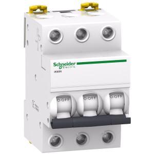 Siguranta automata modulara Schneider Electric iK60 A9K24325, 3P, 25 A, curba C