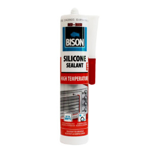 Silicon Bison High Temp, rosu, rezistent la temperatura, 280 ml