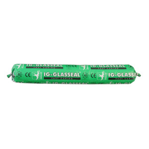 Silicon neutral IG - Glasseal Den Braven, negru, interior / exterior, 600 ml
