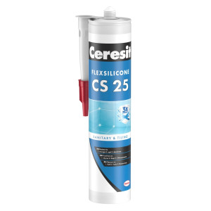 Silicon sanitar, antracit, Ceresit CS 25, interior / exterior, 280 ml