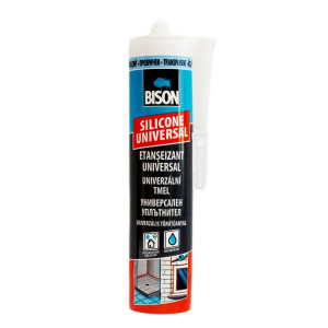 Silicon universal Bison, transparent, interior / exterior, 280 ml